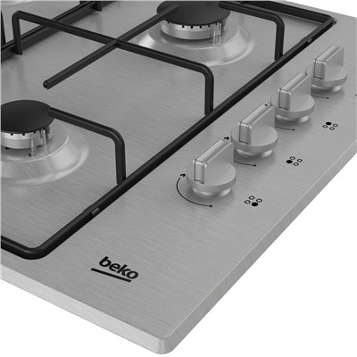 Beko BOMD D 6110 EI Gazlı Inoks Metal Tablalı Ocaklar