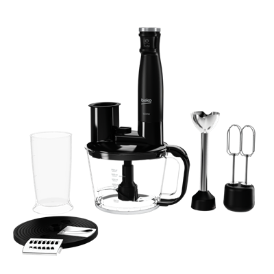 Beko RHB 5050 B Floral Siyah 1500 W Blender Seti