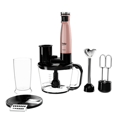 Beko RHB 5050 R Floral Rose 1500 W Blender Seti