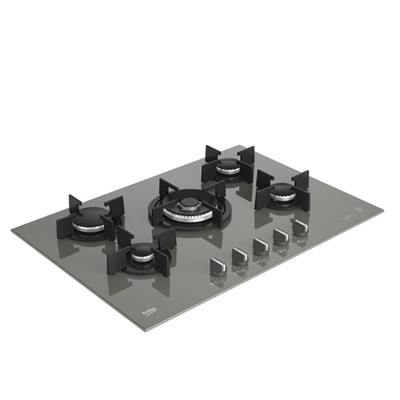 BOCD T 7521 DWKG Gazlı Cam Tablalı Ocak