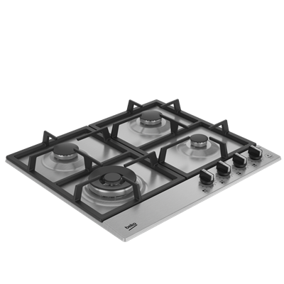 BOMD D 6020 DWKI Gazlı Inoks Metal Tablalı Ocaklar