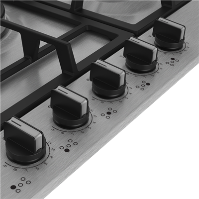 BOMD D 7520 DWKI Gazlı Inoks Metal Tablalı Ocaklar