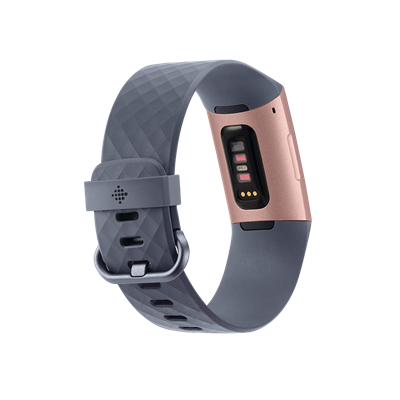 FITBIT Charge 3 Blue Grey / Rose Gold Giyilebilir Teknoloji
