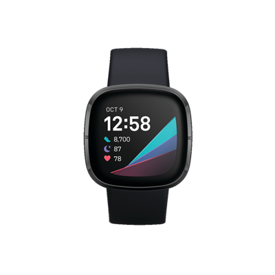 FITBIT Sense - Karbon Siyah Giyilebilir Teknoloji