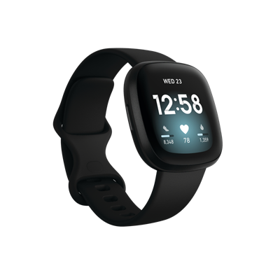 FITBIT Versa 3 - Siyah Giyilebilir Teknoloji