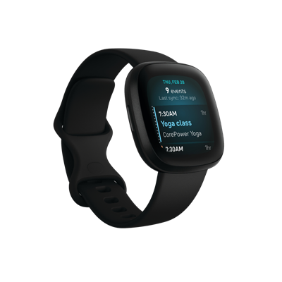 FITBIT Versa 3 - Siyah Giyilebilir Teknoloji