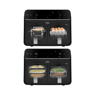 FR 8284 FitFry® Airfryer & Az Yağlı Fritöz