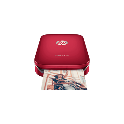 HP Sprocket Foto Yazıcı Kırmızı Fotoğraf Yazıcıları