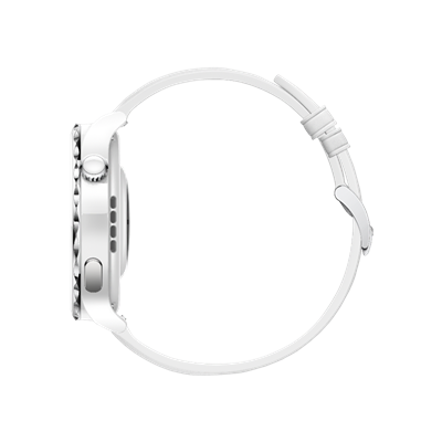 Huawei GT3 Pro 43mm Seramik Beyaz Deri Giyilebilir Teknoloji