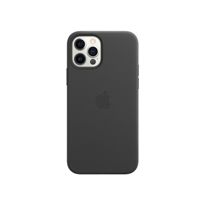 iPhone 12/12 Pro Deri Kılıf Siyah Cep Telefonu Aksesuarları