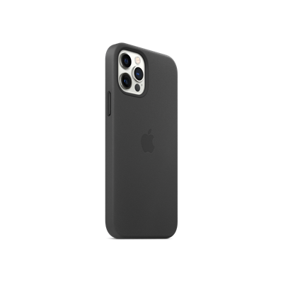 iPhone 12/12 Pro Deri Kılıf Siyah Cep Telefonu Aksesuarları