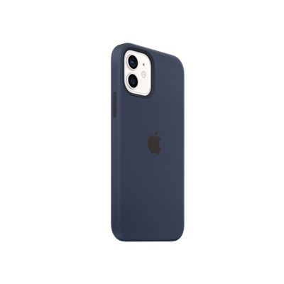 iPhone 12/12 Pro Silikon Kılıf Lacivert Cep Telefonu Aksesuarları