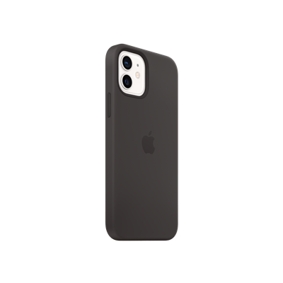 iPhone 12/12 Pro Silikon Kılıf Siyah Cep Telefonu Aksesuarları