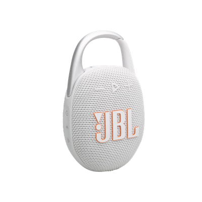 JBL Clip5 Bluetooth Hoparlör IP67 Beyaz Hoparlör