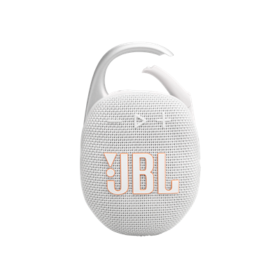 JBL Clip5 Bluetooth Hoparlör IP67 Beyaz Hoparlör