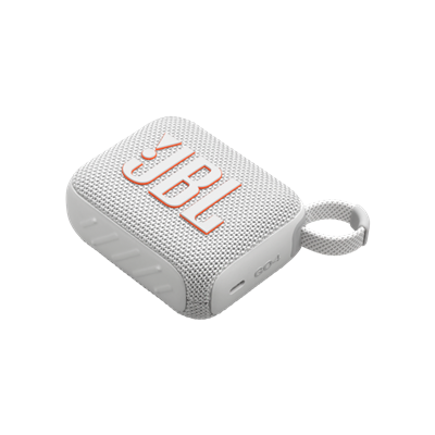 JBL Go4 Bluetooth Hoparlör IP67 Beyaz Hoparlör