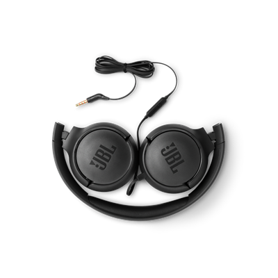 JBL T500 Kablolu Mik. Kulaklık Siyah Kulaklık