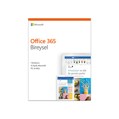 Microsoft 365 Bireysel Türkçe Yeni Çevre Birimleri