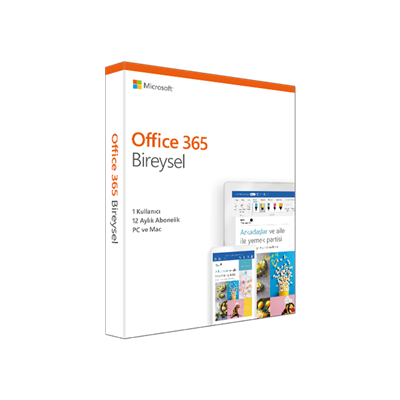 Microsoft 365 Bireysel Türkçe Yeni Çevre Birimleri