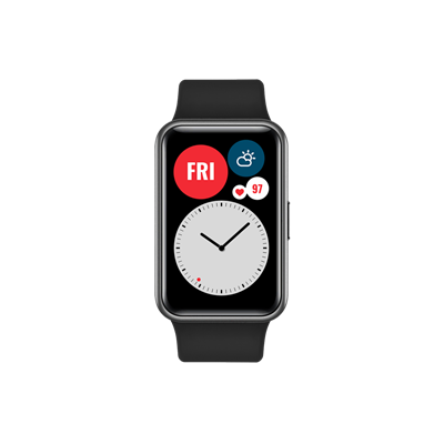 New Huawei Watch Fit STIA-B09 Black Giyilebilir Teknoloji