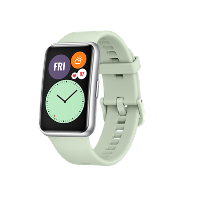 New Huawei Watch Fit STIA-B09 Green Giyilebilir Teknoloji