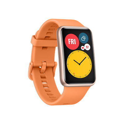 New Huawei Watch Fit Stia-B09 Orange Giyilebilir Teknoloji