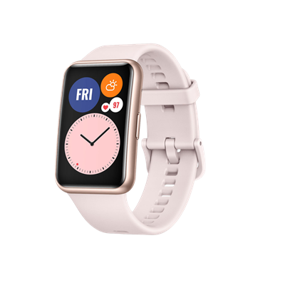 New Huawei Watch Fit STIA-B09 Pink Giyilebilir Teknoloji