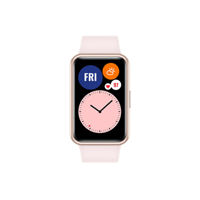 New Huawei Watch Fit STIA-B09 Pink Giyilebilir Teknoloji