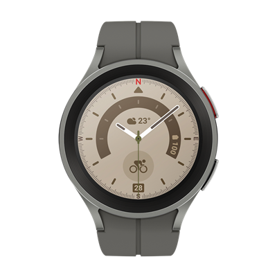 Samsung Galaxy Watch5 Pro Gri Titanyum Akıllı Saat