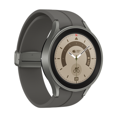 Samsung Galaxy Watch5 Pro Gri Titanyum Akıllı Saat