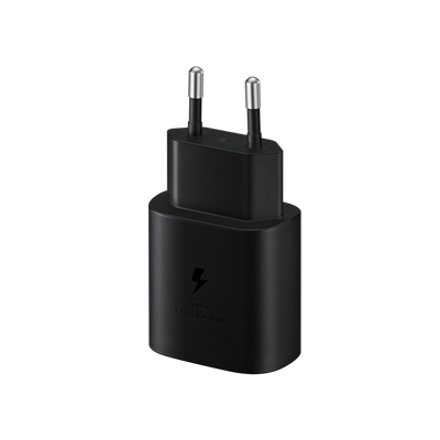 Samsung TypeC HızlıŞarj Adaptör25W-Siyah Şarj Cihazları