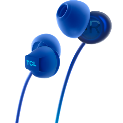 TCL SOCL300 KULAK İÇİ K., KABLOLU, MAVİ Kulaklık