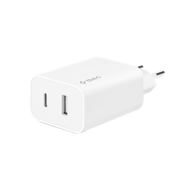Ttec 2SCS25B SmartCharger DuoUSB-C+USB-A Cep Telefonu Aksesuarları