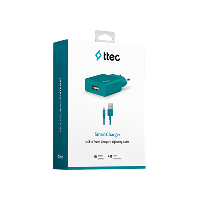 Ttec SmartCharger Adaptör+Lightng Trkuaz Şarj Cihazları