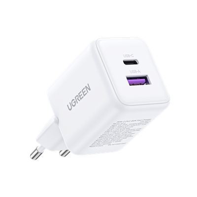 UGREEN 30W 2 Portlu Hızlı Şarj Cihzı Byz Cep Telefonu Aksesuarları