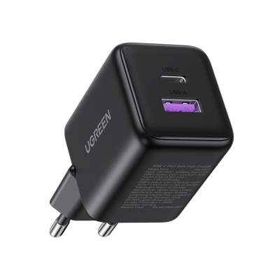UGREEN 30W 2 Portlu Hızlı Şarj Cihzı Syh Cep Telefonu Aksesuarları