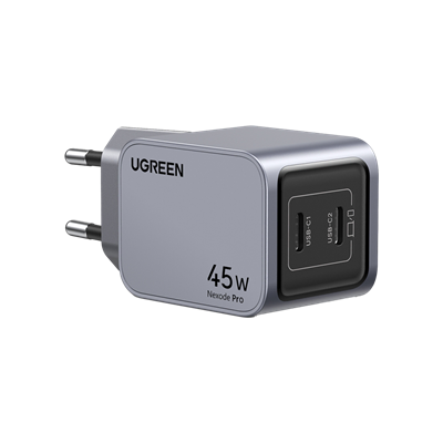 UGREEN Nexode Pro 45W Şarj Cihazı, Gri Cep Telefonu Aksesuarları