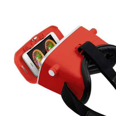 ZOOM Virtual Reality Headset Kırmızı Giyilebilir Teknoloji