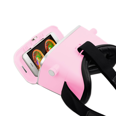 ZOOM Virtual Reality Headset Pembe Giyilebilir Teknoloji