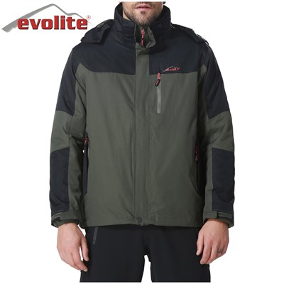 Evolite Diva Erkek 3in1 Haki/Siyah Mont