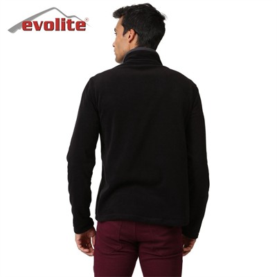 Evolite Fuga Erkek Mikro Polar Sweater - Siyah