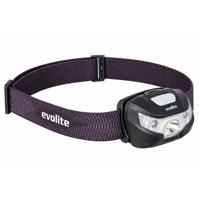 Evolite Shine 150 lm. Kafa Lambası - Siyah