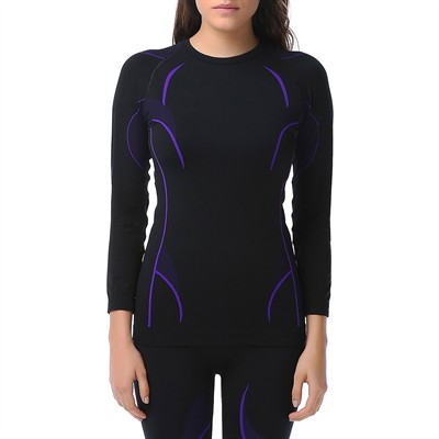 Evolite Thermowear Kadın Mor Termal Üst İçlik