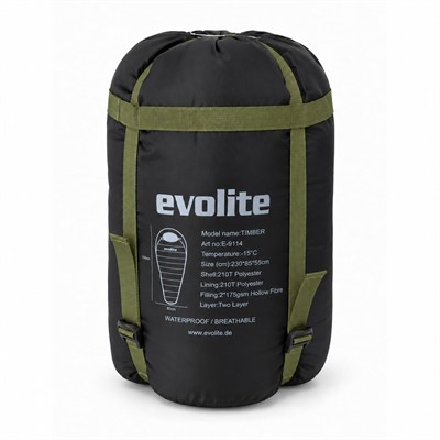 Evolite Timber -15°C Uyku Tulumu - Haki