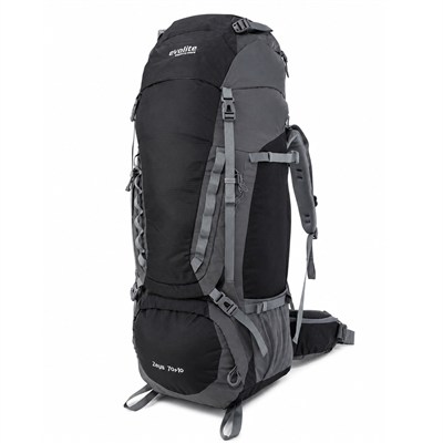 Evolite Zeus 70+10L Sırt Çantası - Siyah