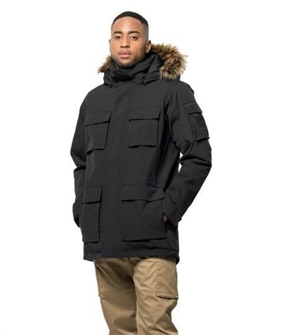 Jack Wolfskin Glacier Canyon Erkek Su Geçirmez Parka