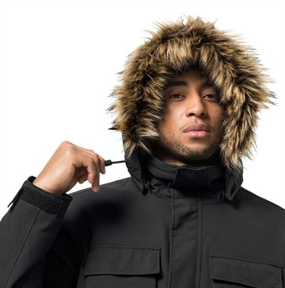 Jack Wolfskin Glacier Canyon Erkek Su Geçirmez Parka