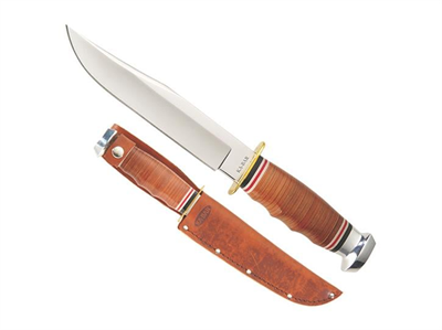 KA-BAR Bowie Deri Kabza Av Bıçağı