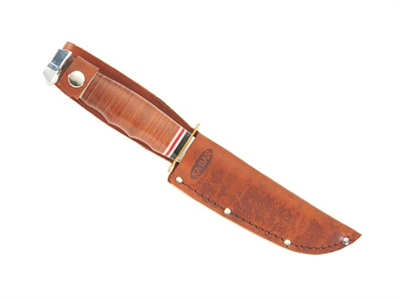 KA-BAR Hunter Deri Kabza Av Bıçağı