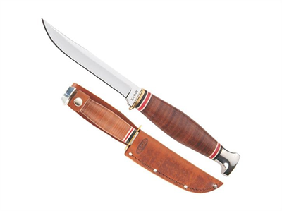 KA-BAR Little Finn Deri Kabza Outdoor Bıçağı